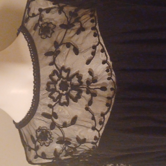 F21 Embroidered Mesh Babydoll - Picture 4 of 8